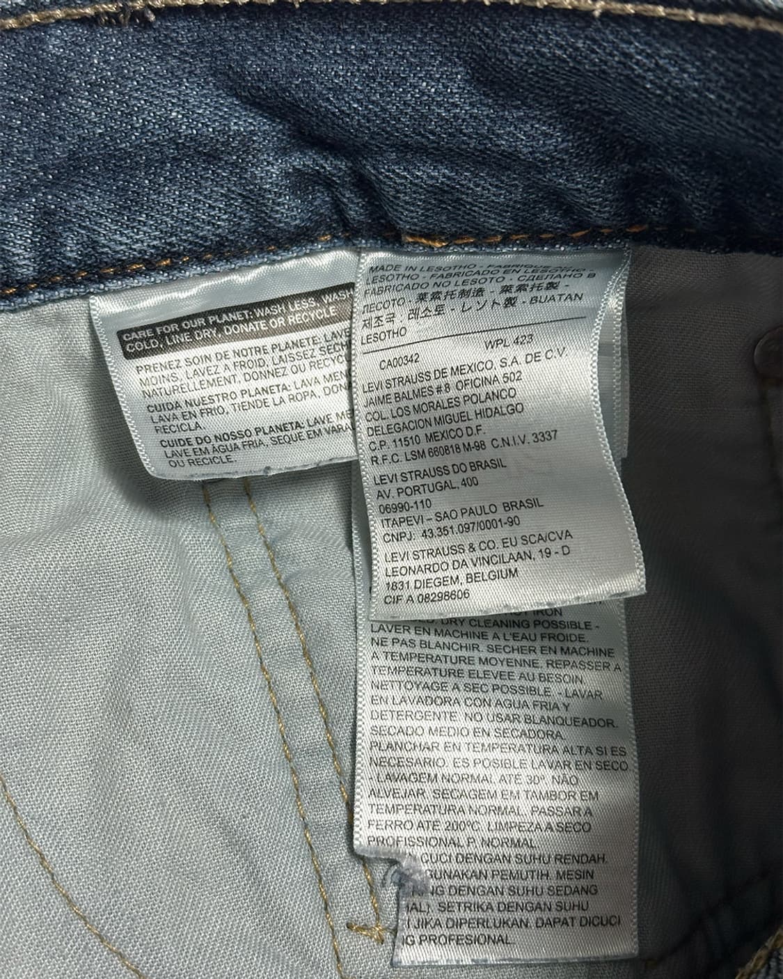 리바이스 559 데님 팬츠 상품이미지5