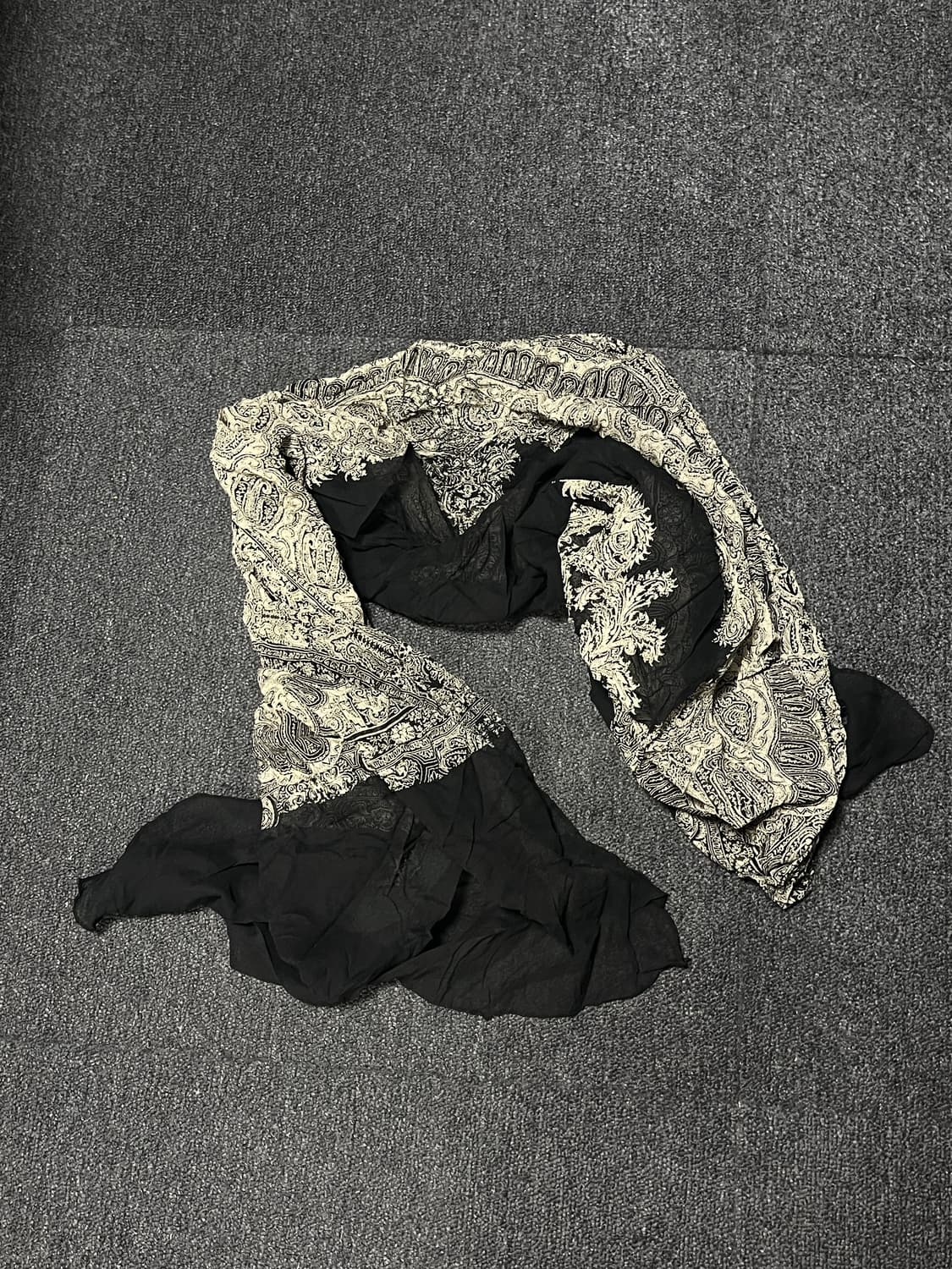 JPN Gothic pattern scarf 상품이미지2