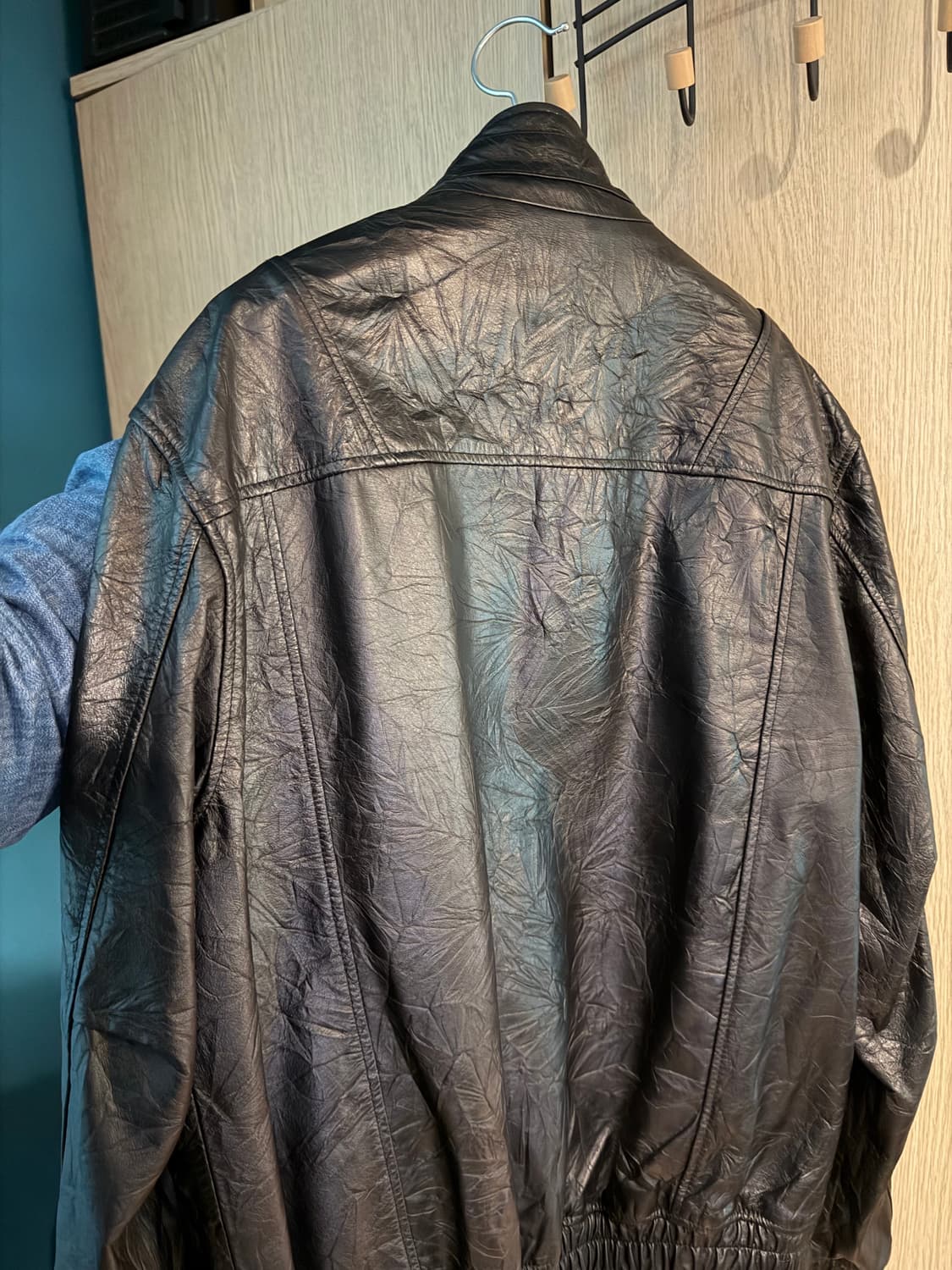 시리즈 가죽 자켓 (소가죽) 상품이미지4