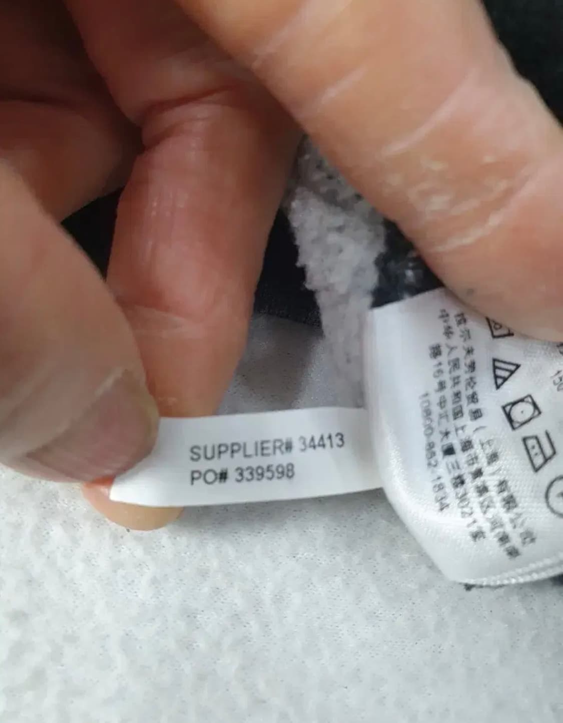 폴로 후드집업 기모 차콜 그레이 m 상품이미지7