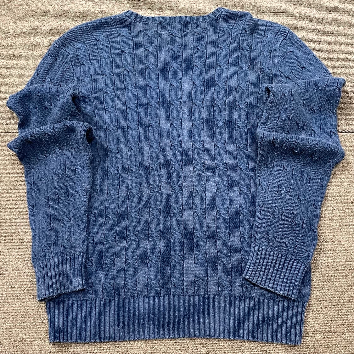 (M) POLO 폴로 랄프로렌 케이블 니트 상품이미지8