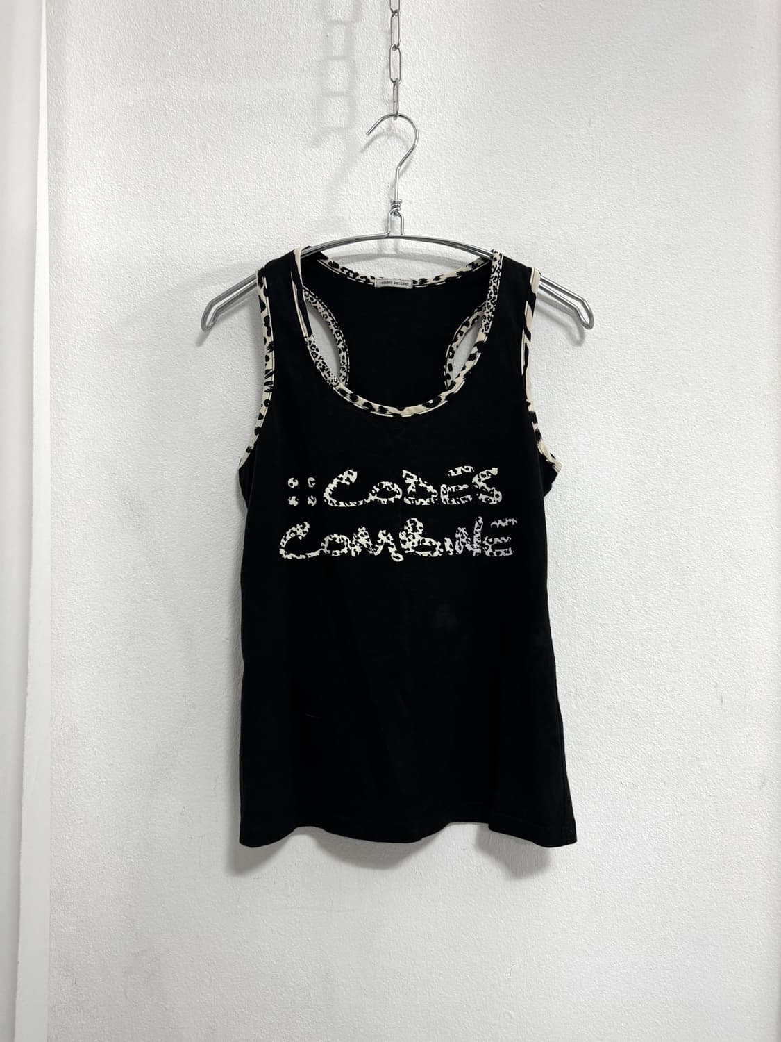 Codes Combine leopard sleeveless top 상품이미지1