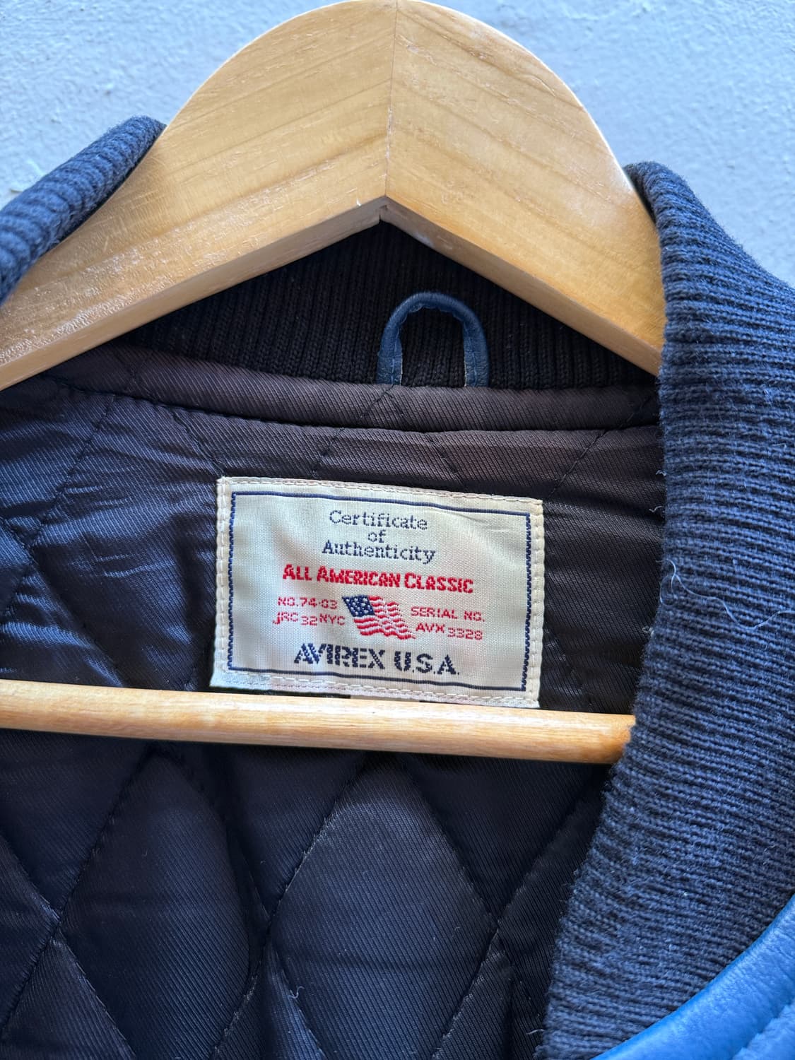 아비렉스 레더점퍼 상품이미지8