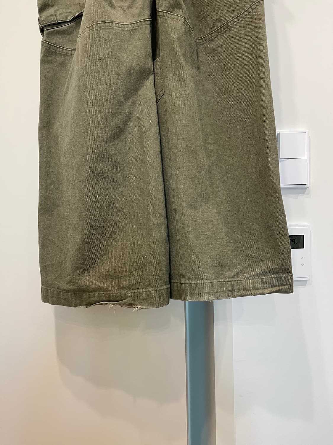 다이브인 워시드 베른 카고팬츠 카키 0 상품이미지2