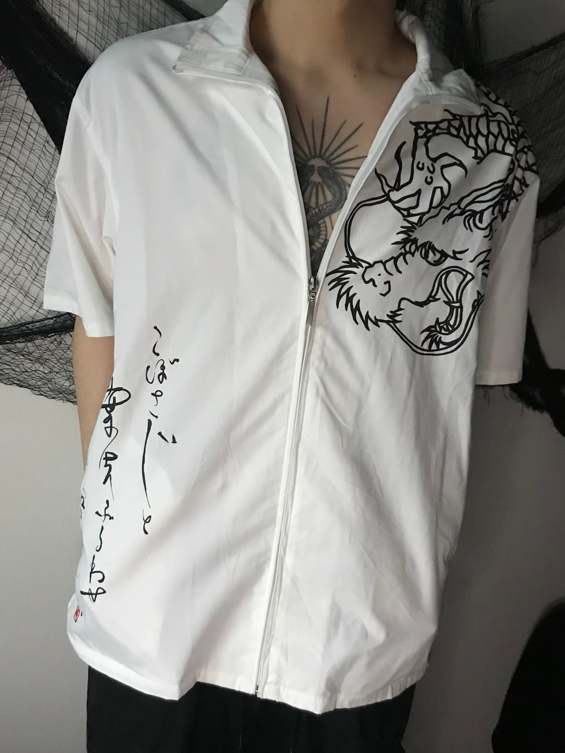 Oriental mood dragon printing shirts   상품이미지4
