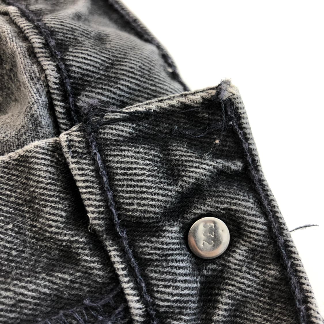 90s USA made 리바이스 551 릴렉시드 테이퍼드 데님 34 인치 상품이미지5