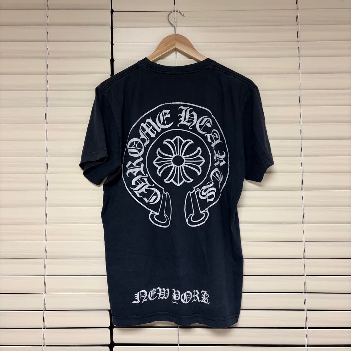 크롬하츠 Chrome Hearts 홀스슈 말발굽 뉴욕 반팔 티셔츠 M 상품이미지1