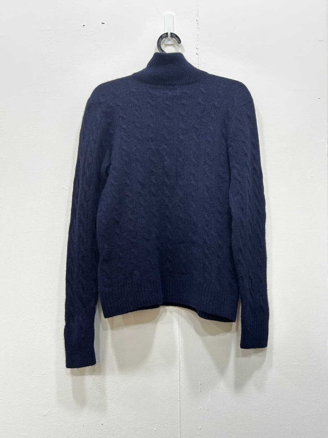 폴로랄프로렌 캐시미어 울 하프집업 니트 여성 M 상품이미지2