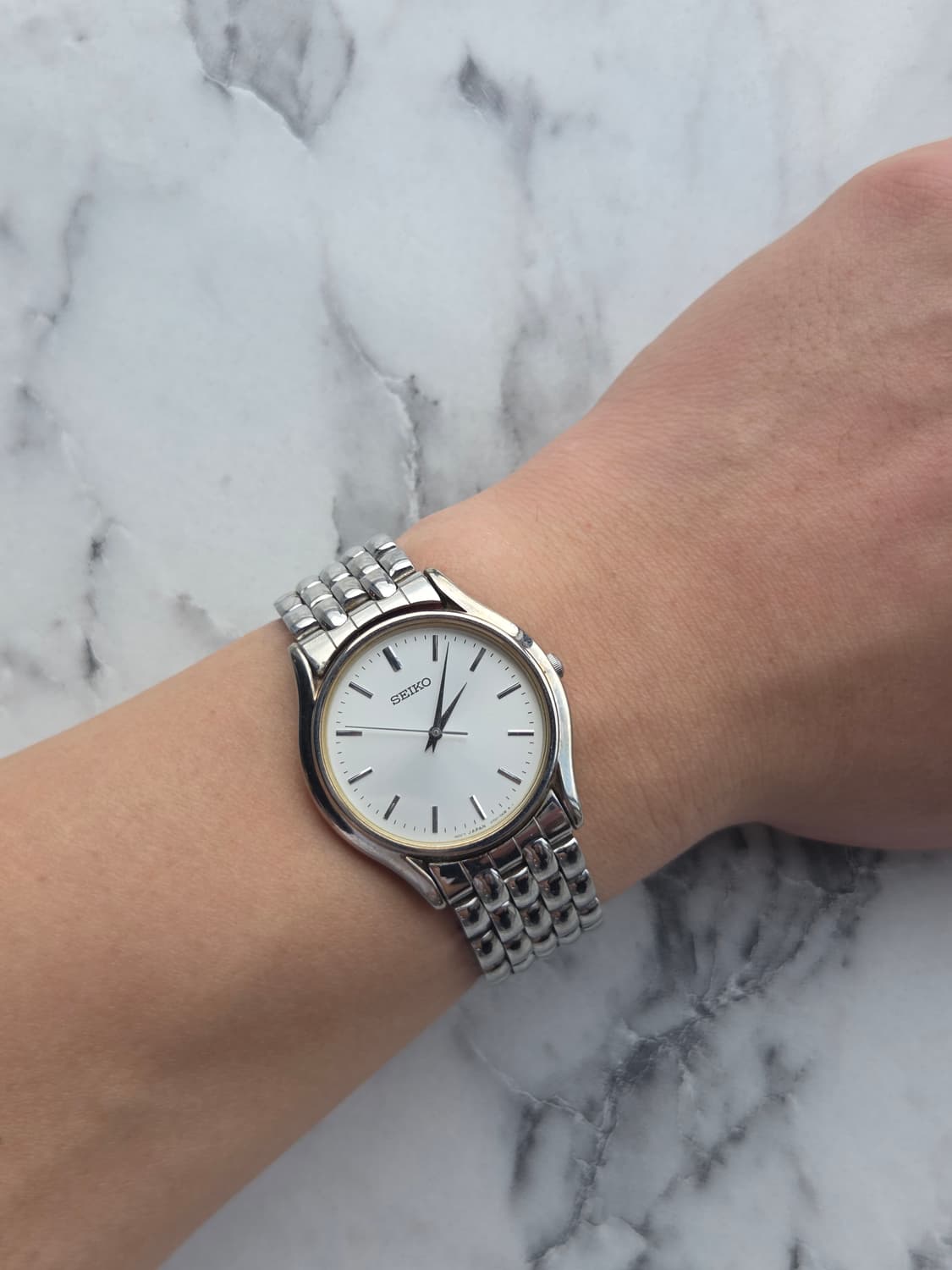 [희귀]90s 클레식 빈티지 세이코 드레스워치 V701-7A20 슬림 상품이미지1