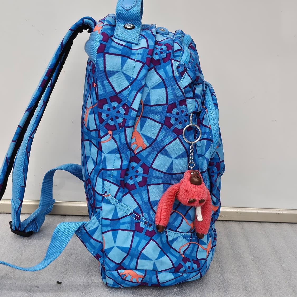 거의 미사용 깨끗한 키플링 백팩 블루 상품이미지6