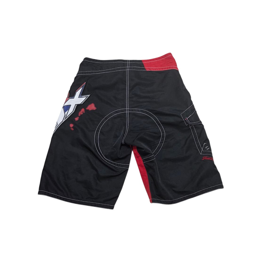 Fox Racing 폭스레이싱 로고 블랙 카고 숏팬츠 상품이미지2
