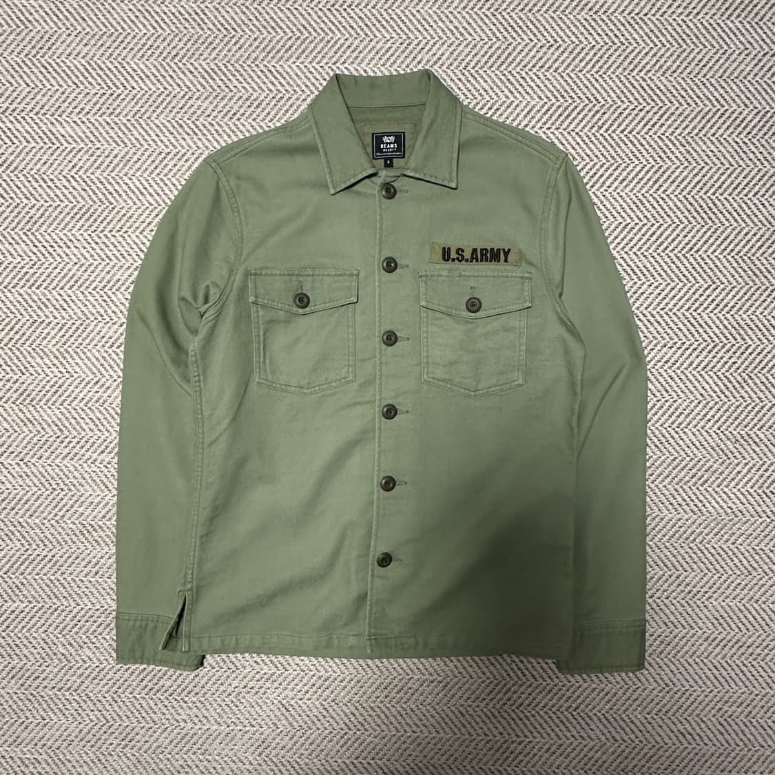 BEAMS heart work shirt 상품이미지1