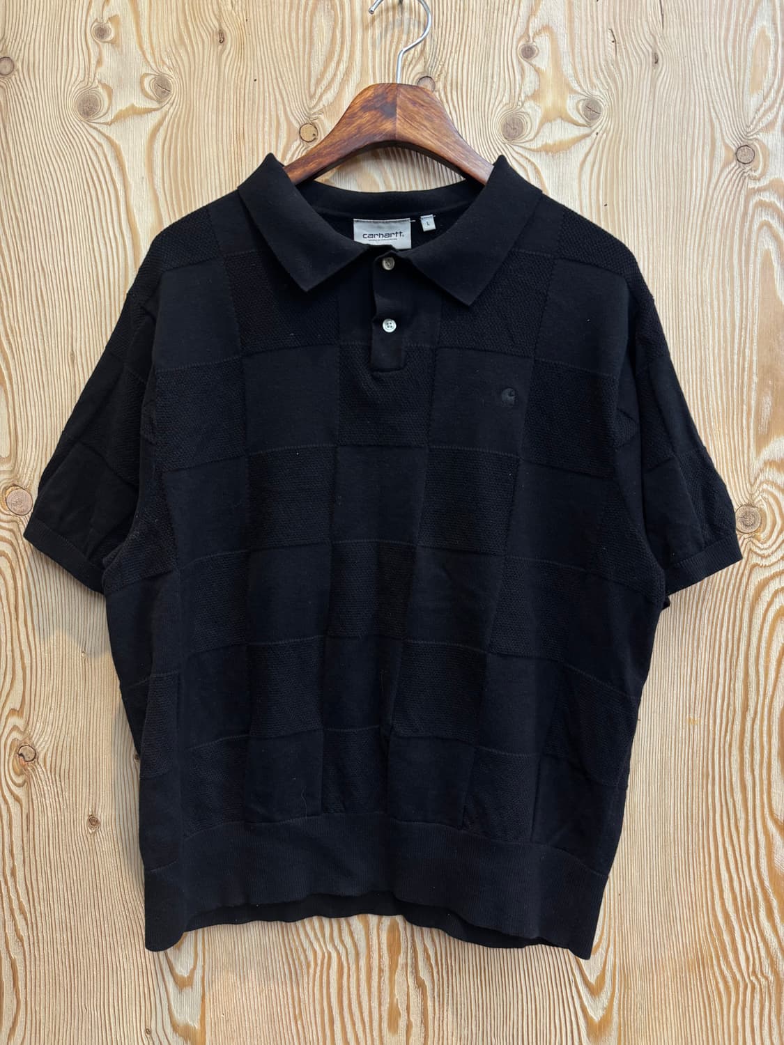 칼하트 wip 체커 폴로티 상품이미지1