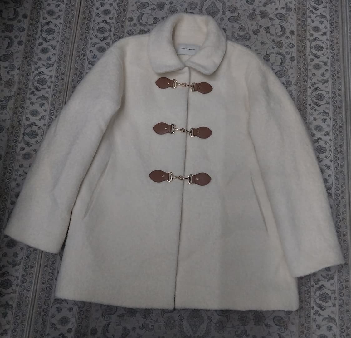 비뮤즈맨션 클래습 하프 코트 아이보리 F (55반-66) 상품이미지2