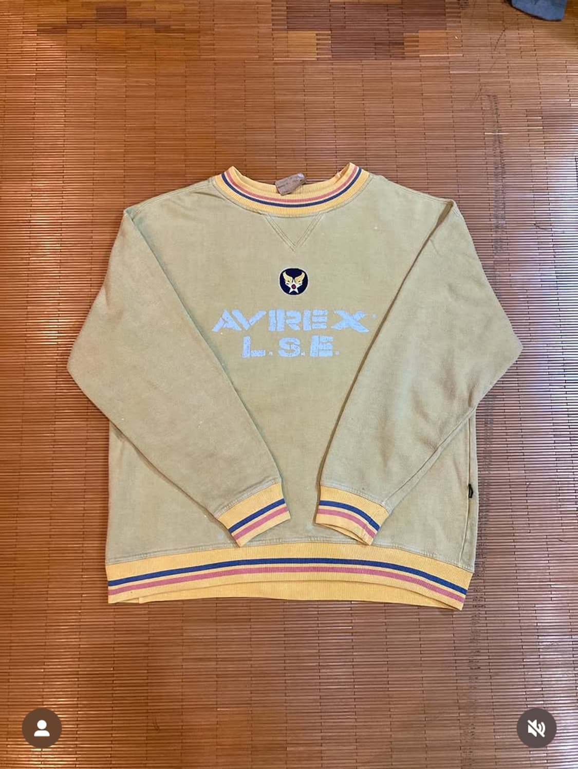 90‘s 아비렉스 스웻 상품이미지2