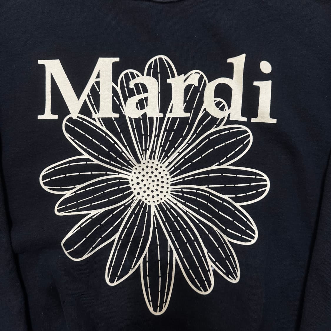 마르디메크르디 플라워 프린팅 맨투맨 상품이미지4