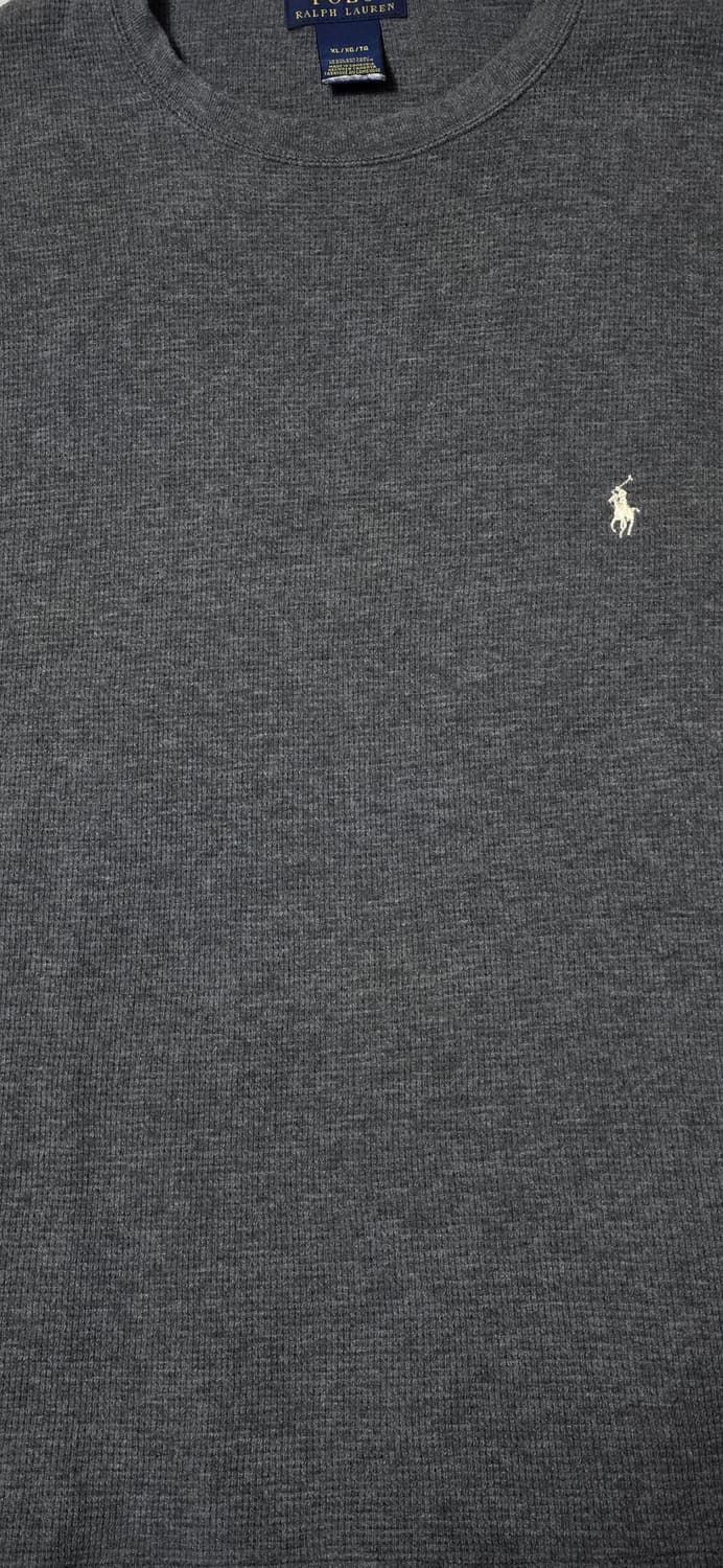 폴로 랄프로렌 와플 크루넥 티셔츠 XL 상품이미지4