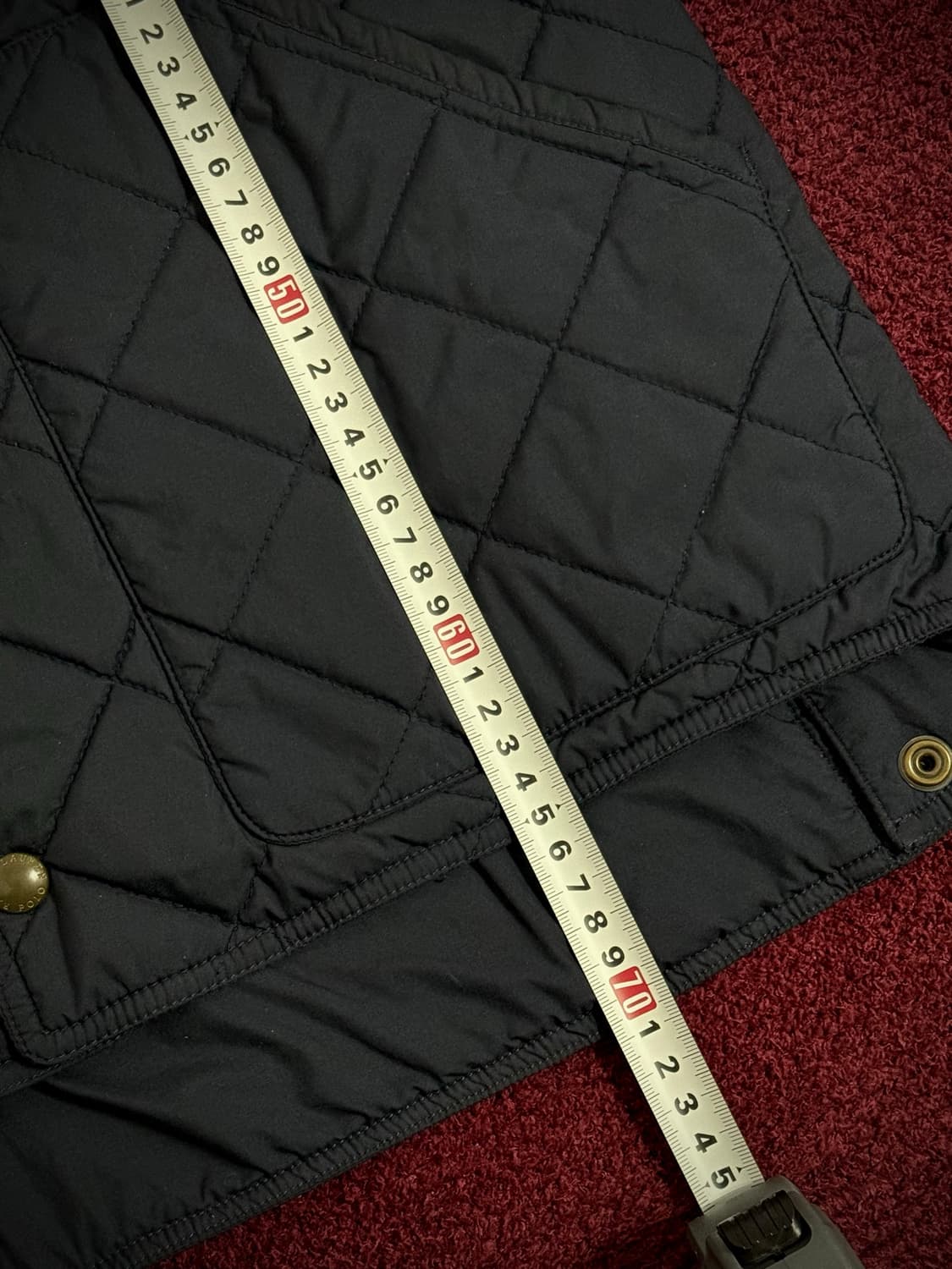 폴로 랄프로렌 퀼팅 자켓 네이비 XL 상품이미지7