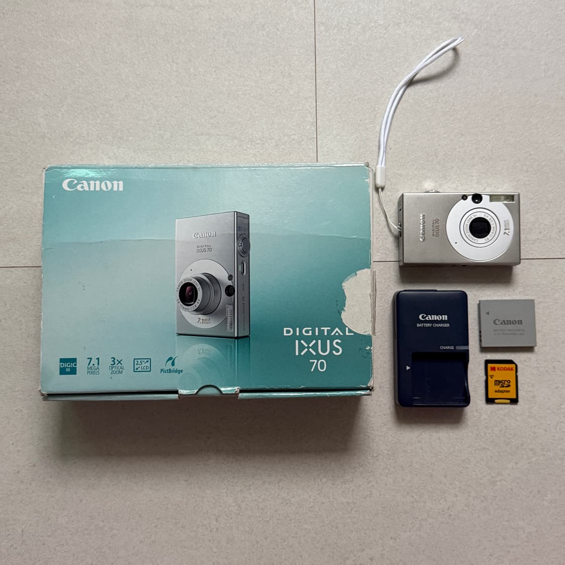 캐논 익서스 IXUS 70 실버 디지털 카메라 상품이미지2