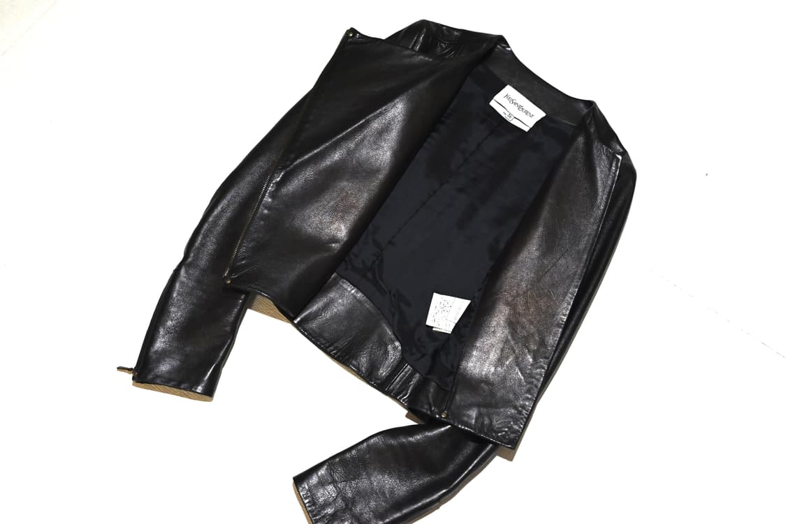 Yves Saint Laurent collarless leather  상품이미지4