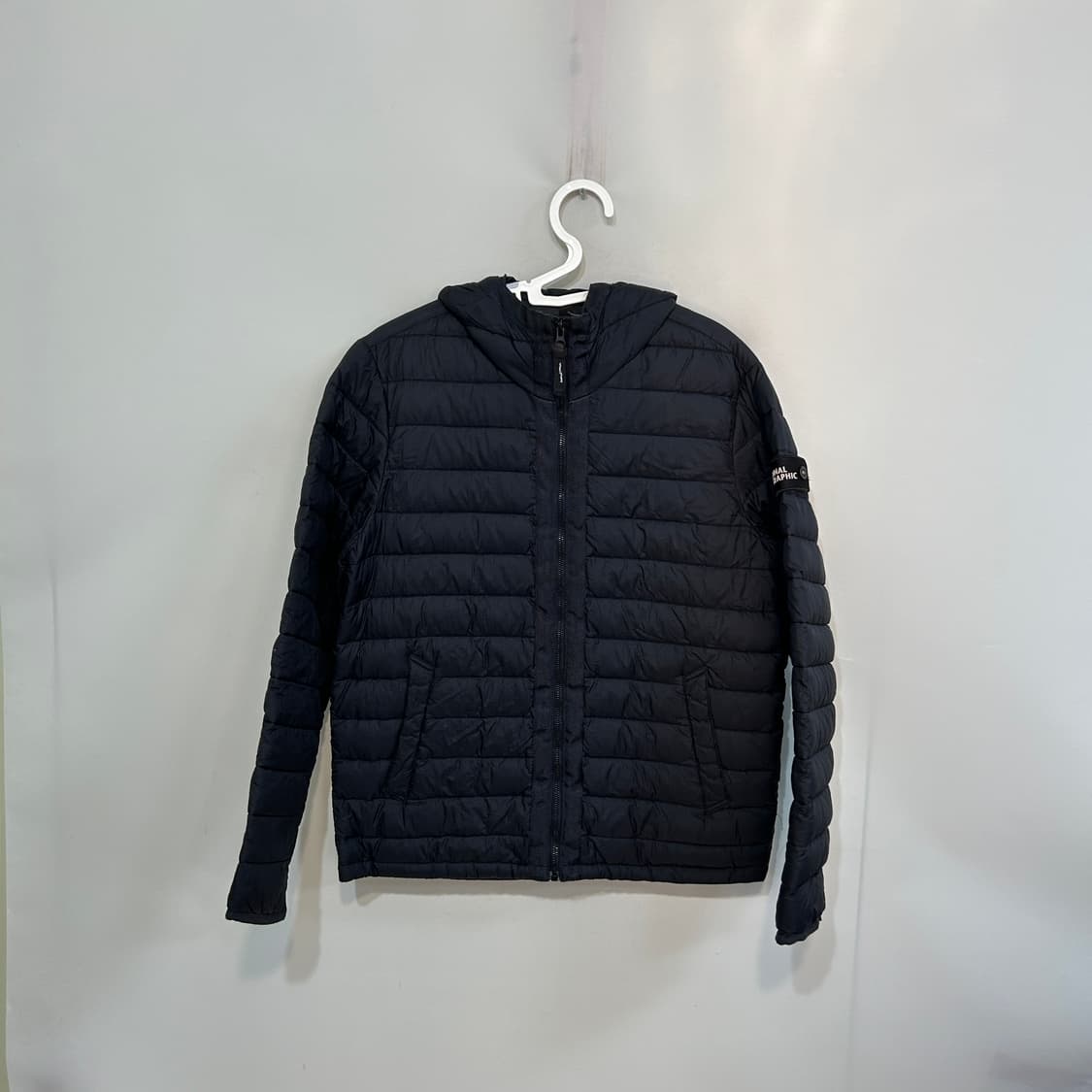 내셔널지오그래픽  여성 거위털 경량패딩 100 상품이미지1