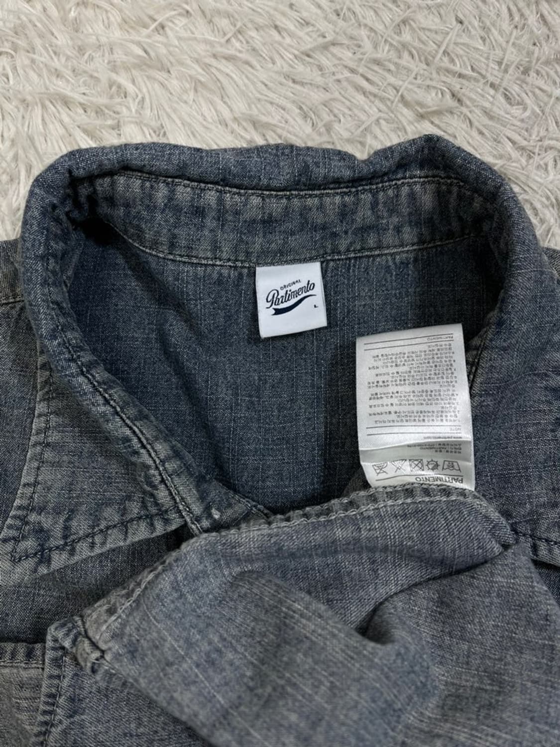 파르티멘토 데님 셔츠/#3033 상품이미지4