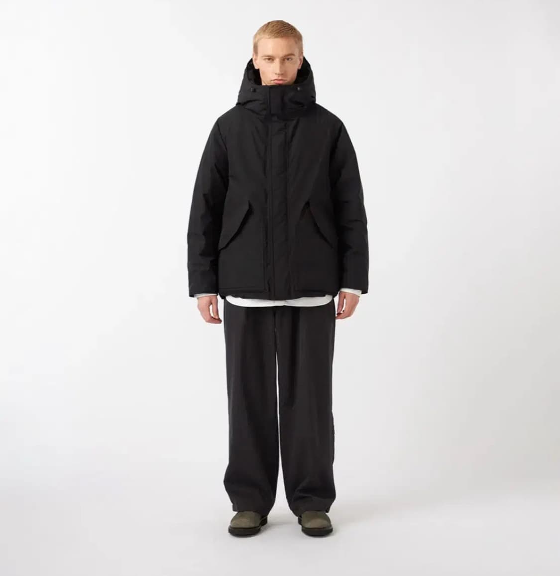 25AW 나나미카 고어텍스 다운코트 L 블랙 새제품 상품이미지1