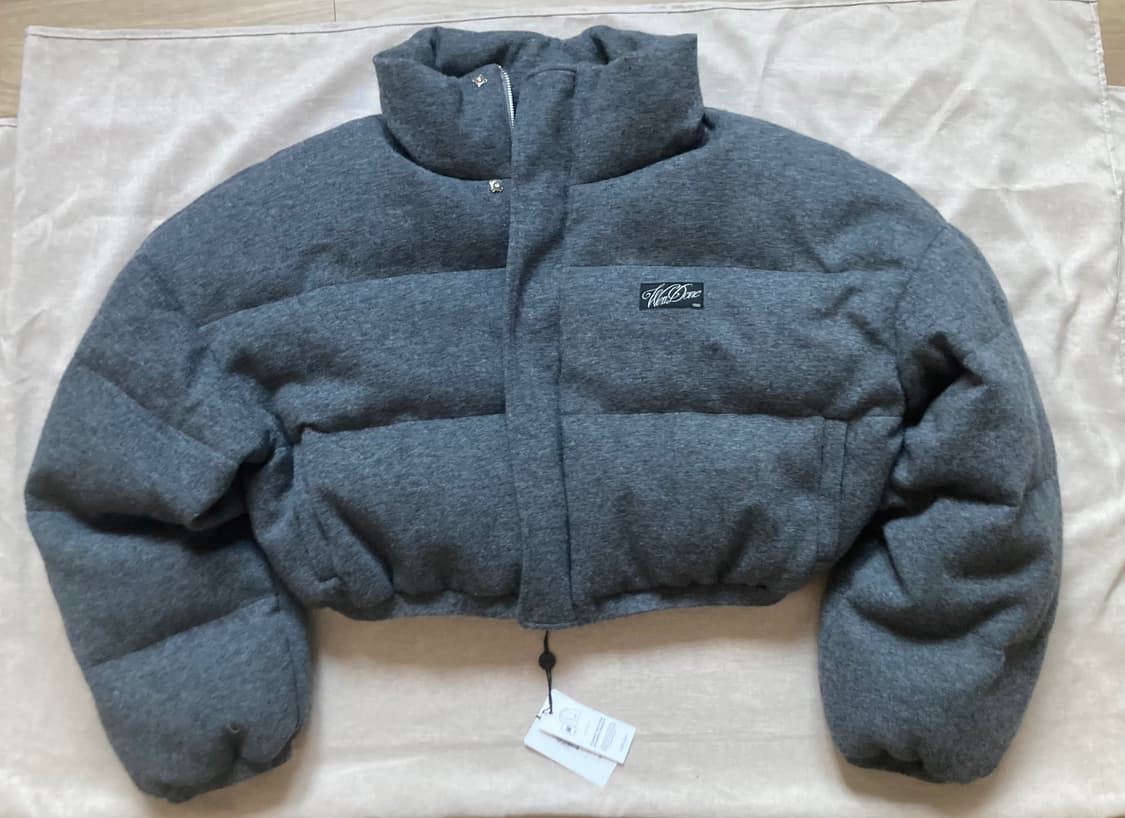 웰던 we11done 캐시미어 니트 다운 재킷 상품이미지3