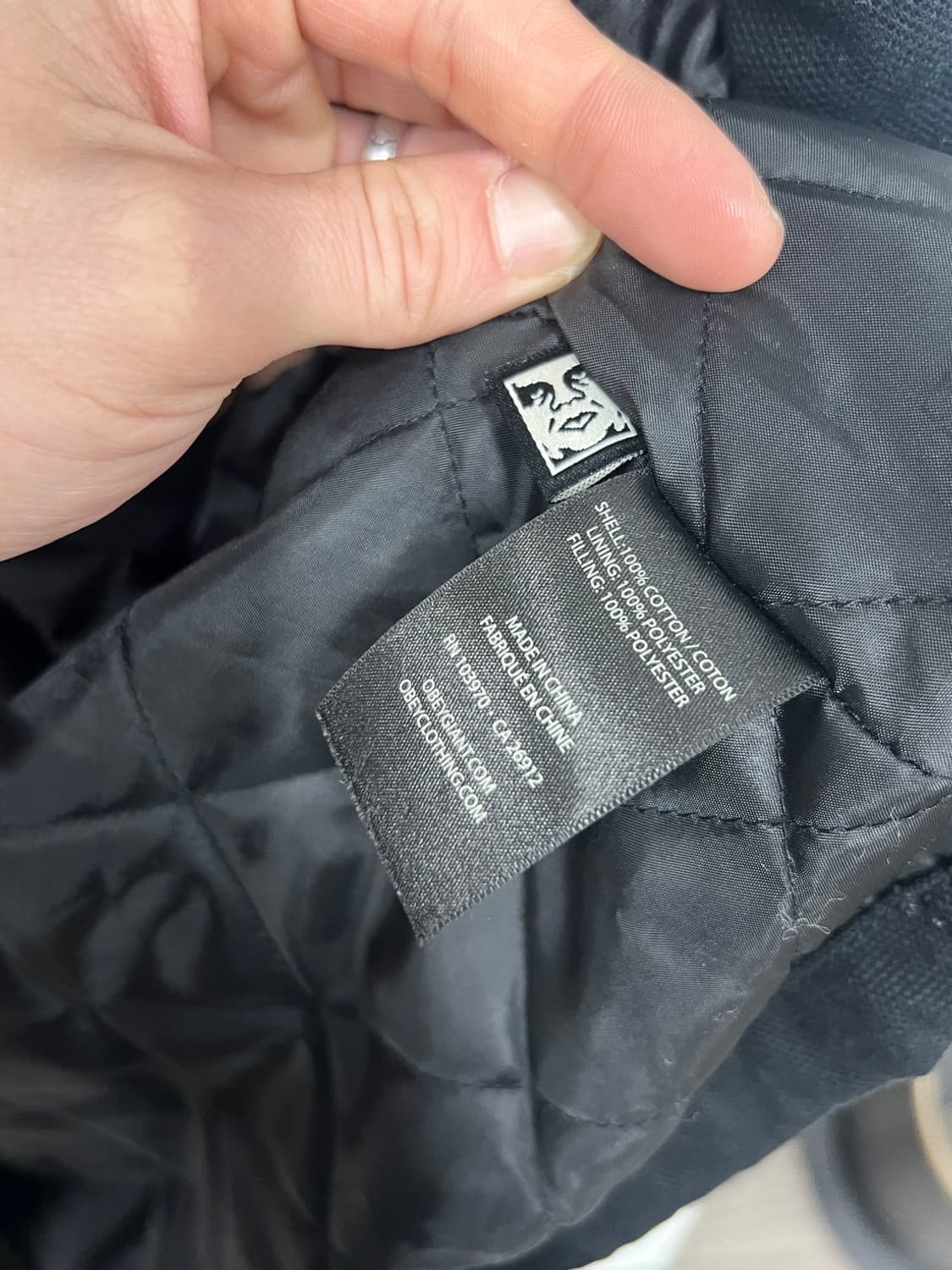 오베이 워크웨어 누빔 안감 워크 자켓 상품이미지7