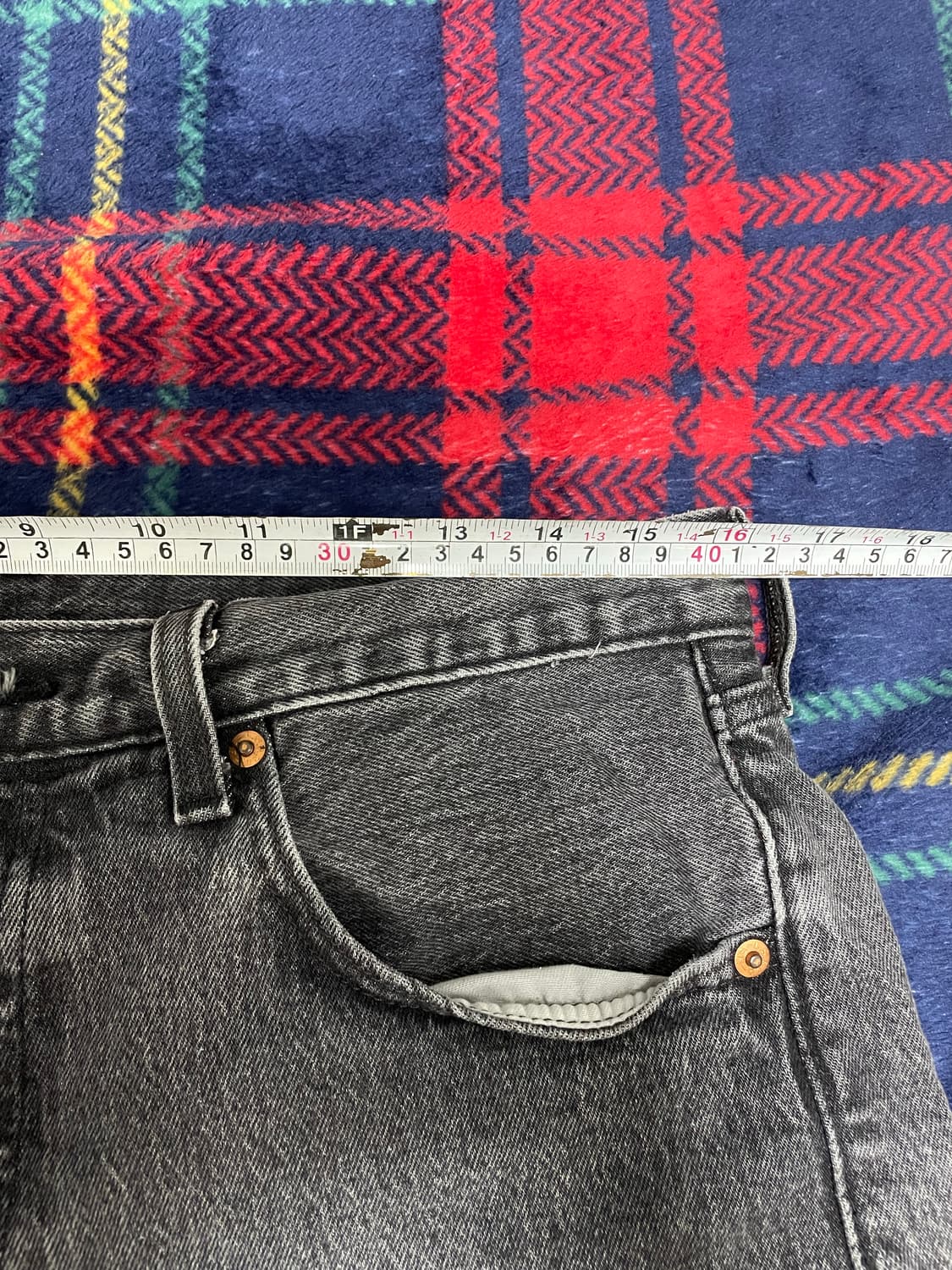 리바이스 501 흑청 상품이미지5