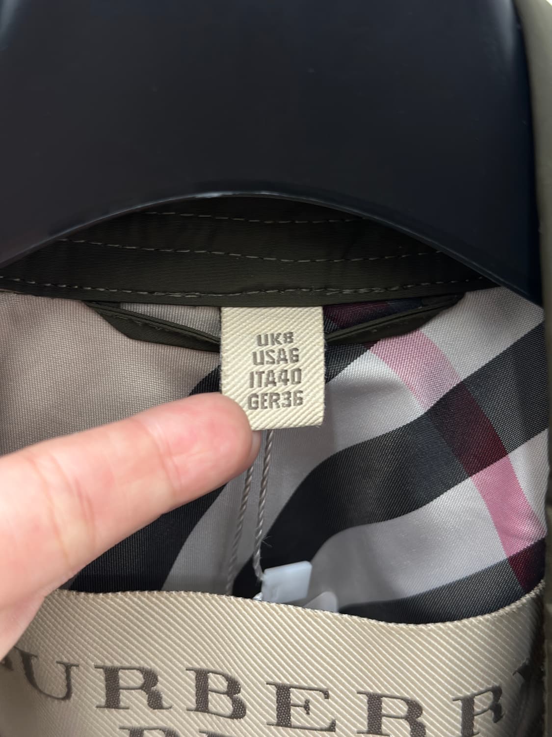 버버리 딥카키 발모랄 트렌치 코트   상품이미지9