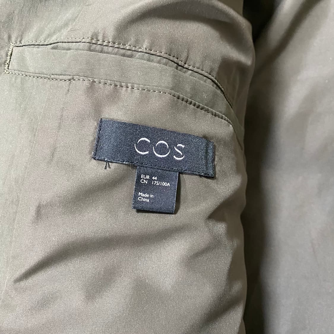 44(105) COS 패디드 푸퍼 숏패딩 브라운 코스 상품이미지4