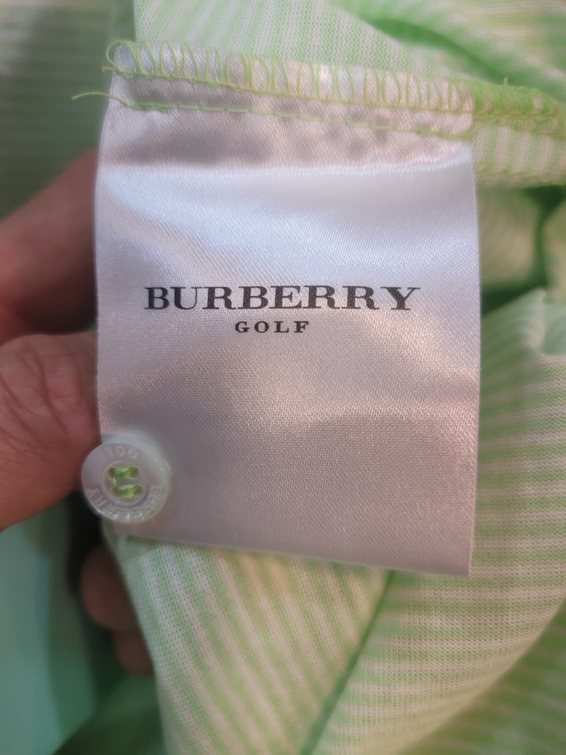 버버리 골프 반팔 피케셔츠 M 상품이미지6