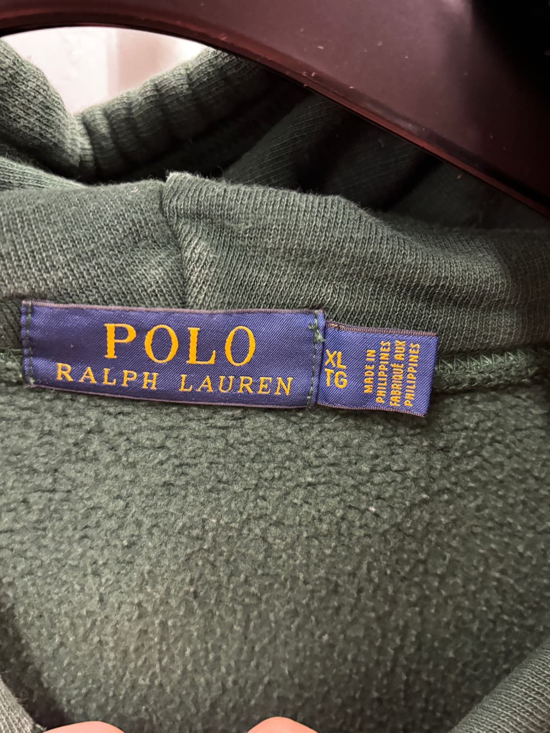 폴로 랄프로렌 POLO 로고 후드티 XL 상품이미지4