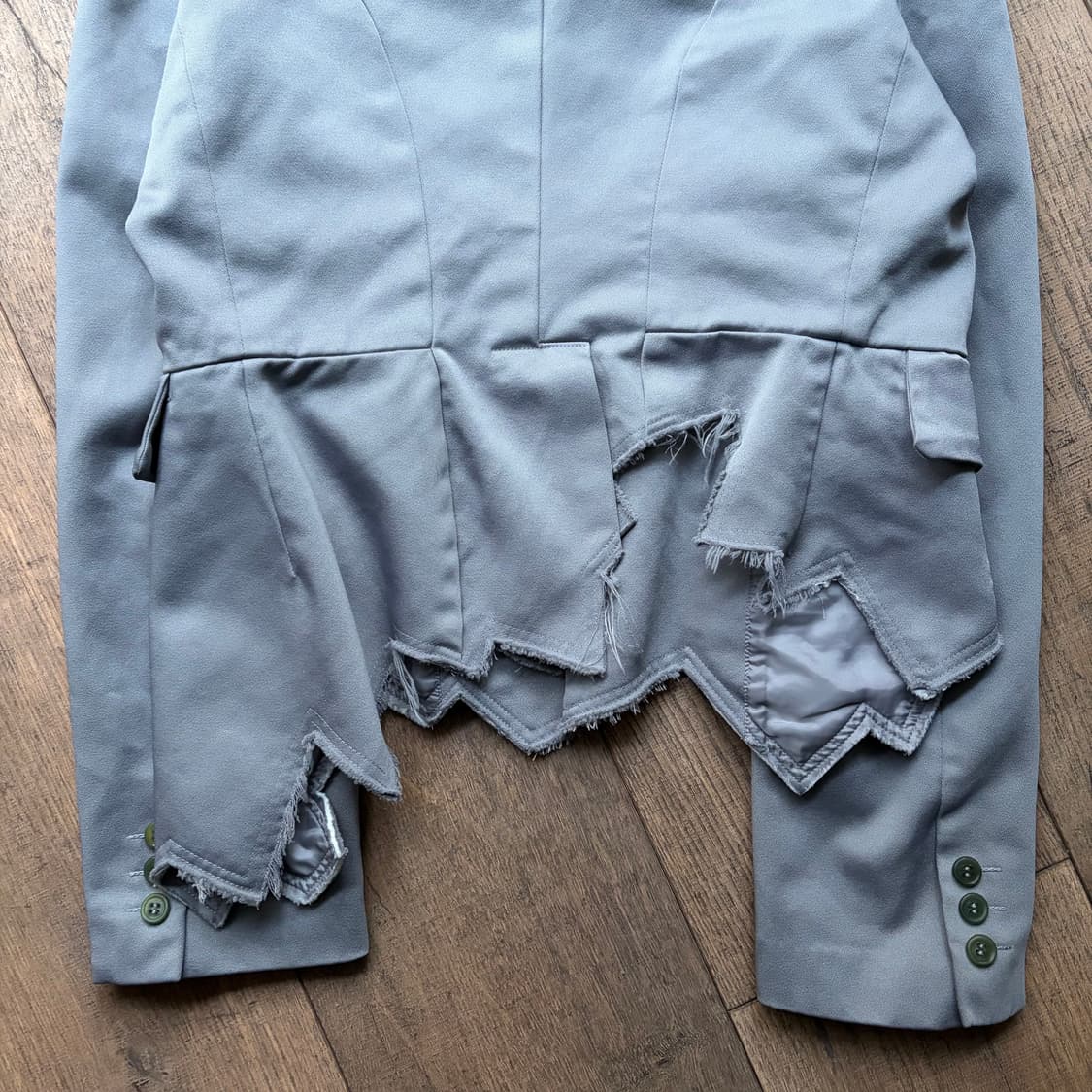 Gray/ Deconstructed Tailored Jacket 상품이미지10