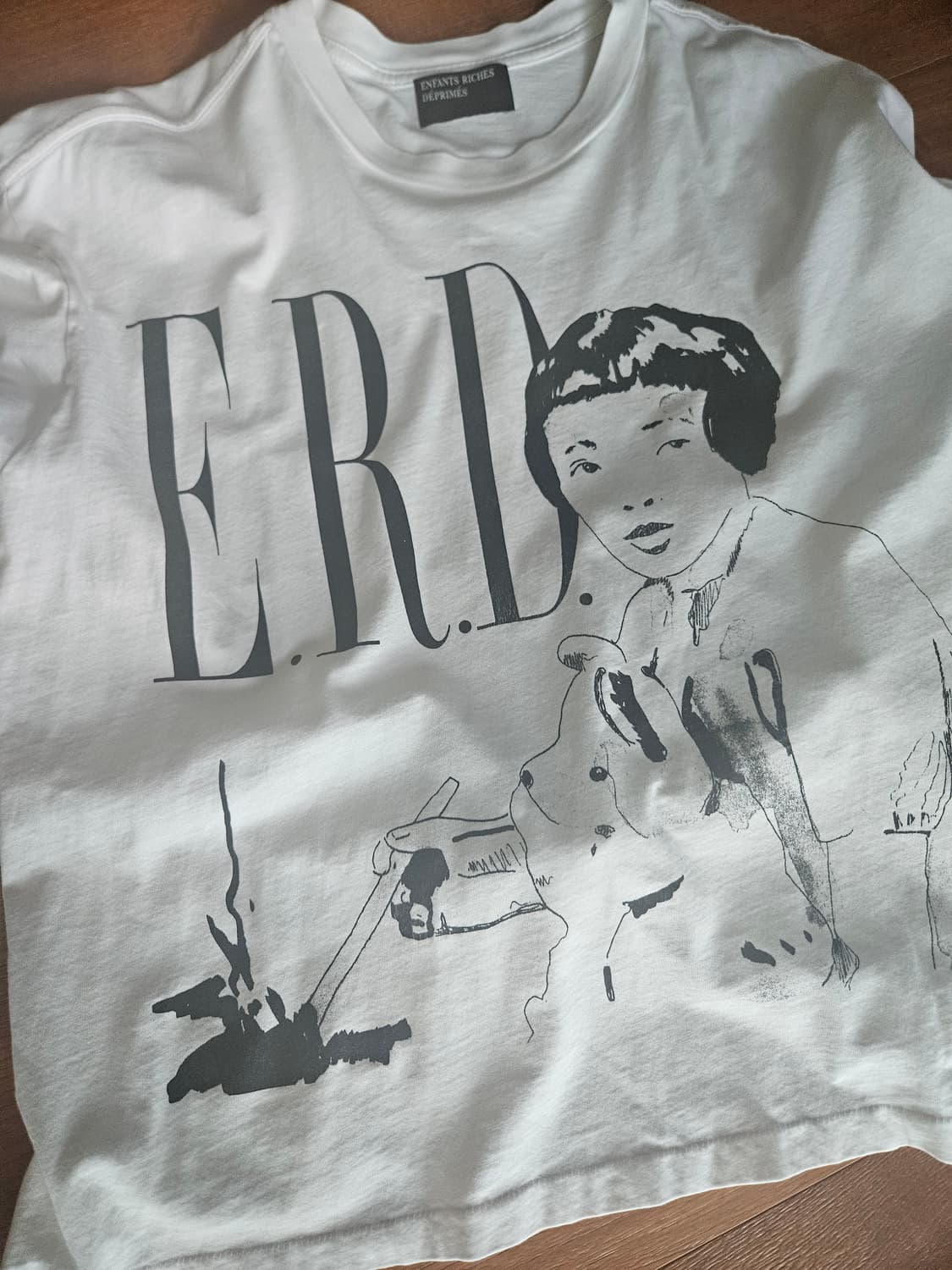 [M] 앙팡리쉬데프리메 Falling Rabbit 롱슬리브 상품이미지2