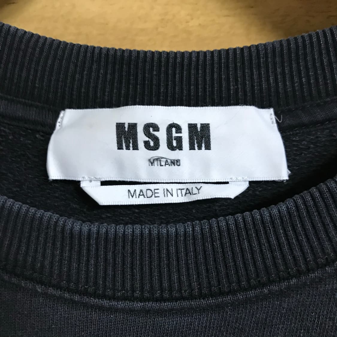 MSGM 밀라노 라운드 맨투맨 상품이미지3