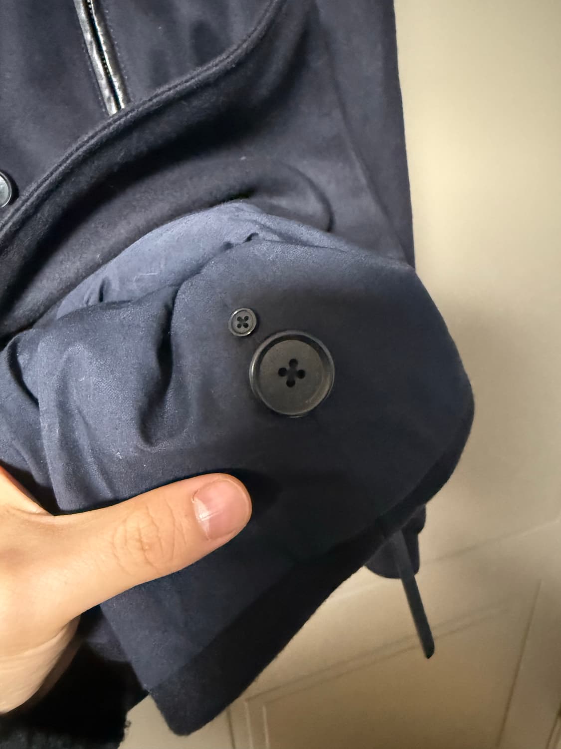 알마니 익스체인지 더블브레스 코트 상품이미지4