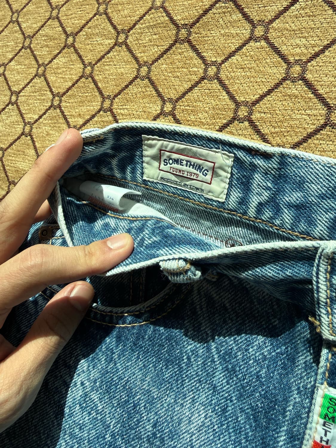 Edwin something 데님 상품이미지6