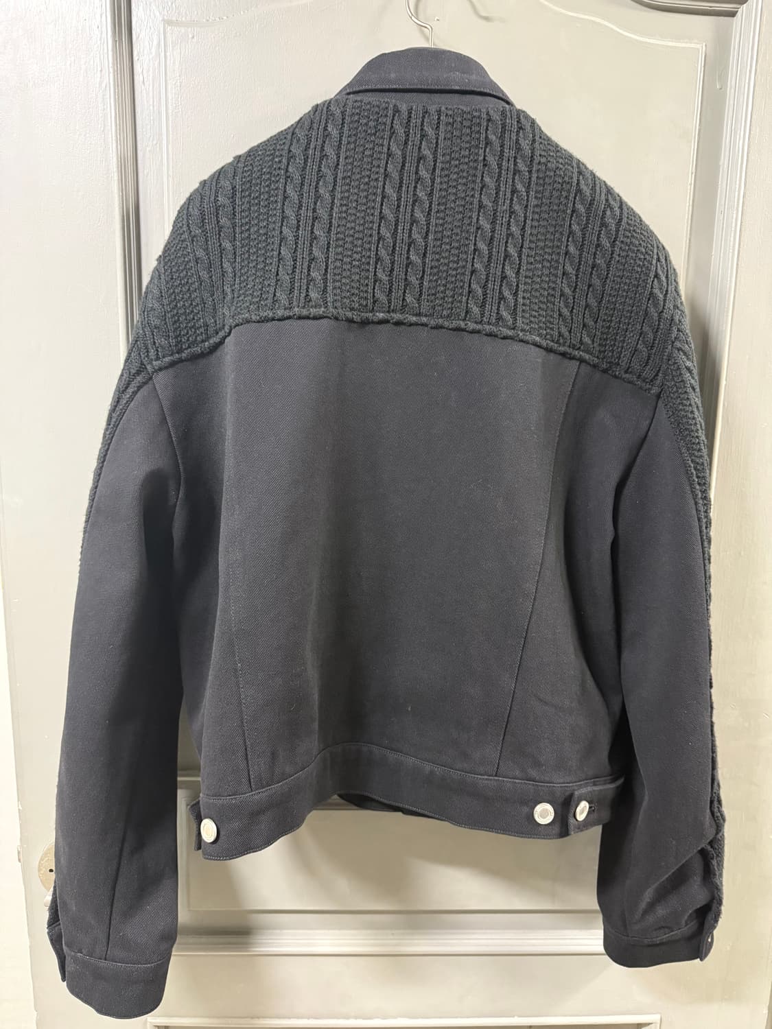 애니타임로릭 zinnia mix jacket - black 상품이미지2