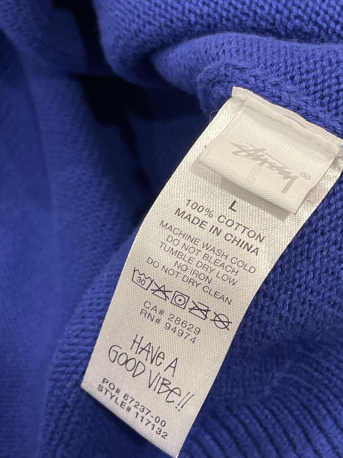 스투시 니트 베스트 L 상품이미지6