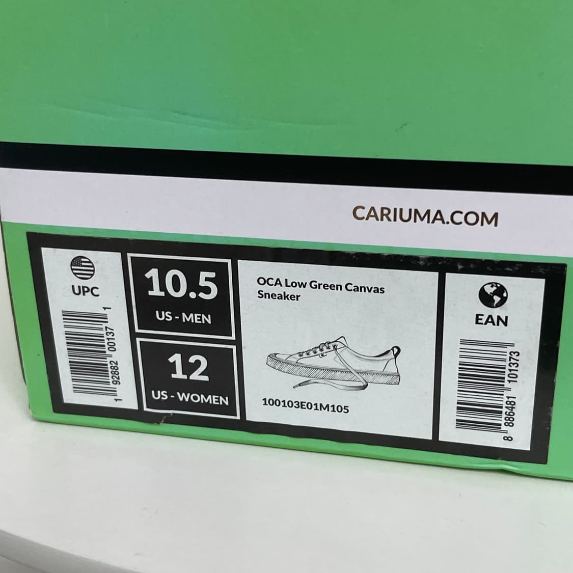 카리우마 CARIUMA 스니커즈 280~285 새제품 상품이미지10