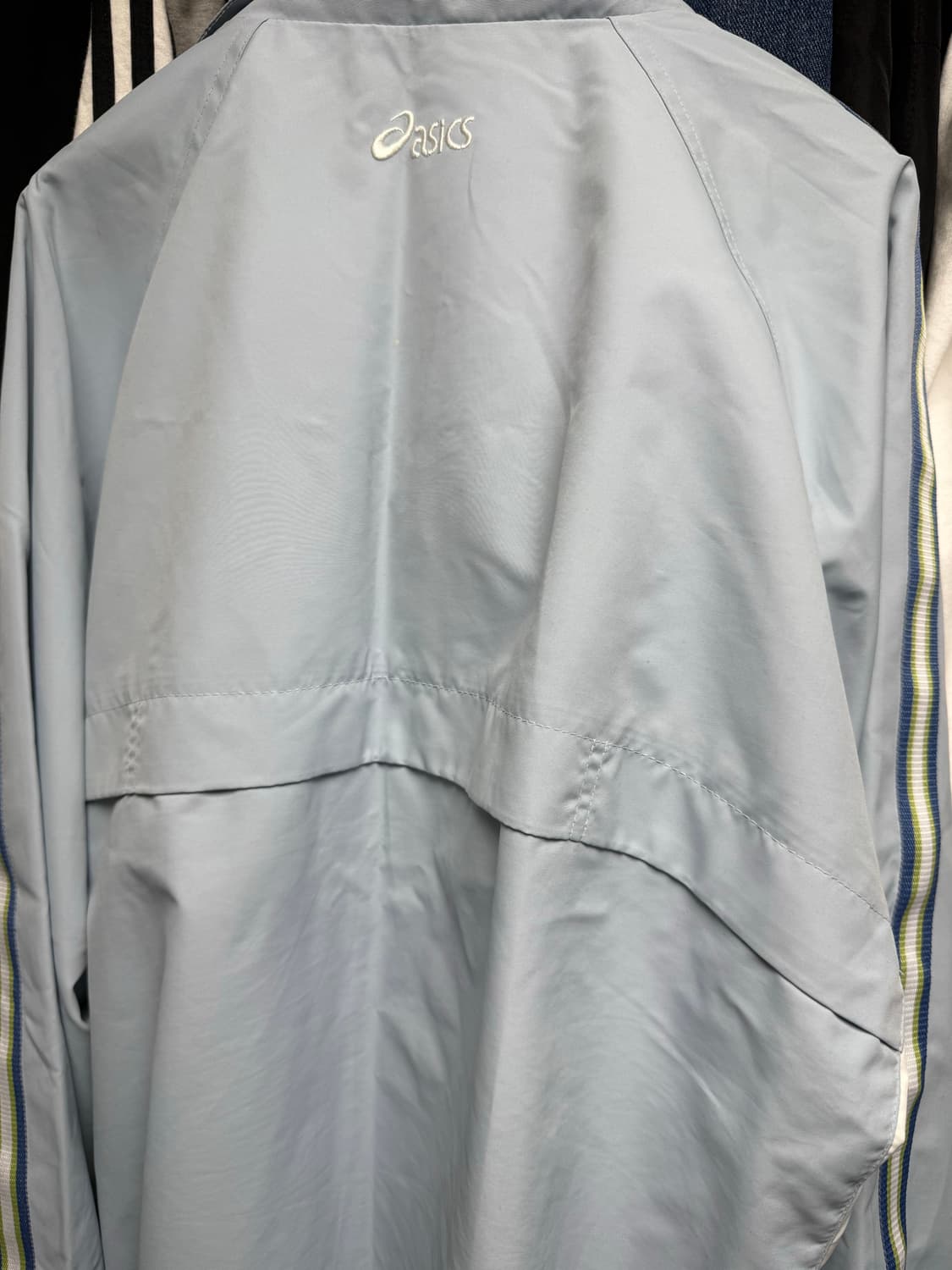 아식스 스카이블루 바람막이(한국발매 상품! 상품이미지2