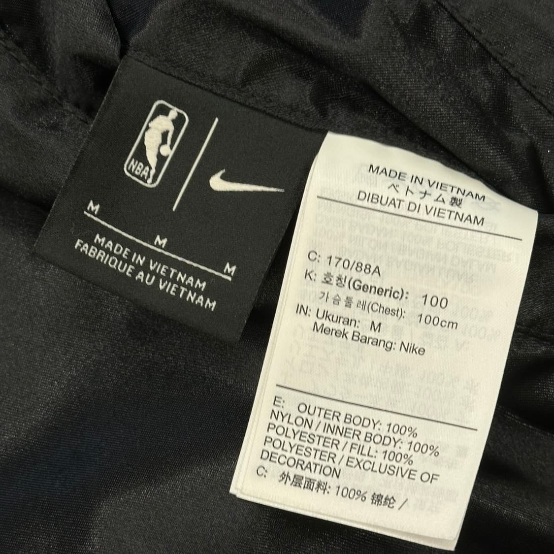 M 나이키 시카고 불스 NBA 리버시블 자켓 상품이미지6