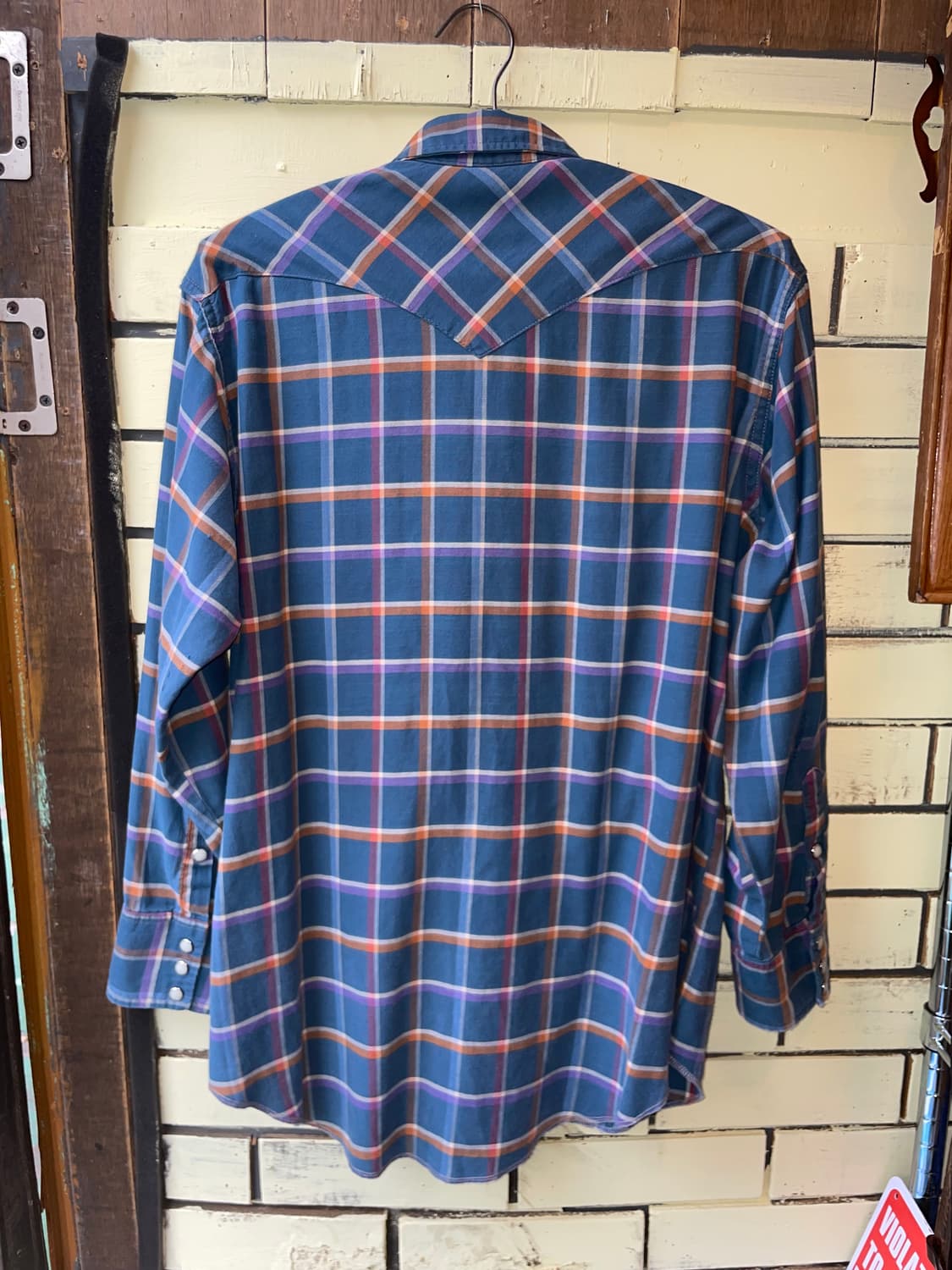 1980-90's Vintage Wrangler Western Shirt 상품이미지8