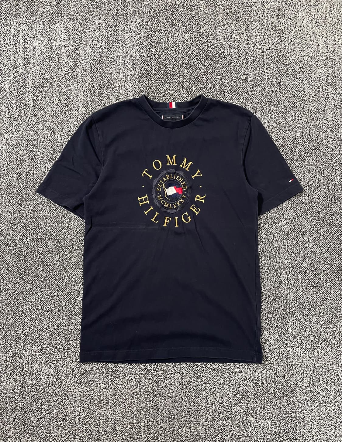 빈티지9. 타미힐피거 아이콘 코인 로고 반팔 티셔츠 반소매 반팔티 상품이미지1