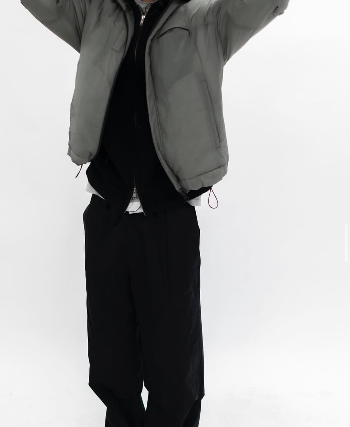 POLYTERU 하이커 자켓_SAGE[3] 상품이미지3