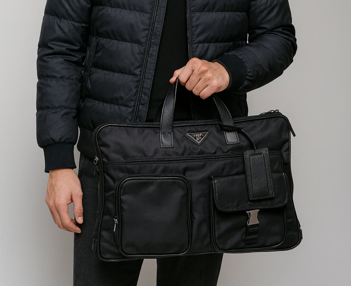정품 프라다 브리프케이스 서류가방 상품이미지1