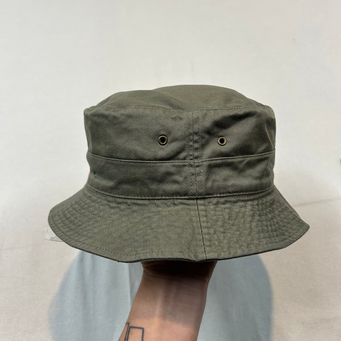폴로 랄프로렌 올리브 카키 버킷햇 벙거지 모자 상품이미지3