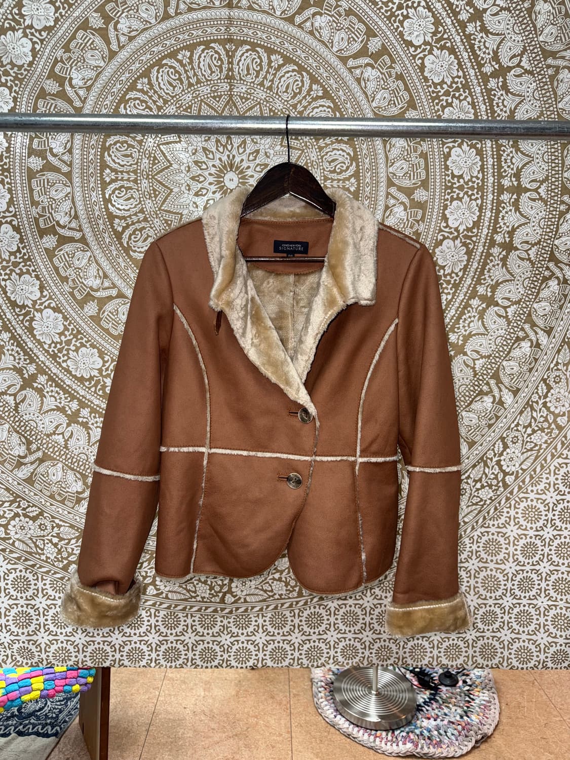 Jones New York 존스뉴욕 여성 무스탕 자켓 상품이미지3